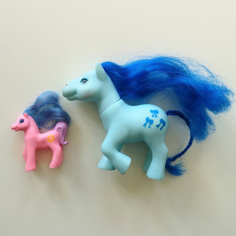 COPY - VINTAGE 1980s Lot of 2 My Little Pony Dolls Hasbro